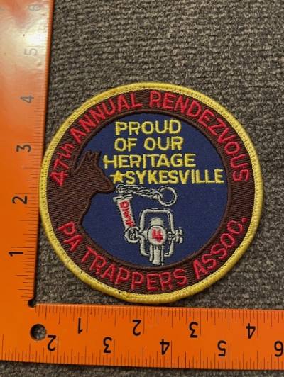 PA Trappers Assoc. 47th Annual Rendezvous Patch